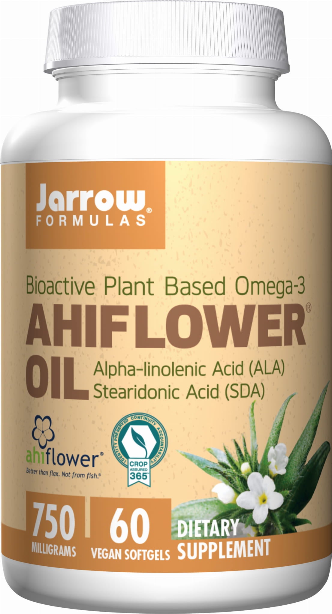 Ahiflower-Öl 60 Kapseln JARROW-FORMELN