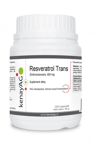 Mikronisiertes Resveratrol 100 MG 300 Kapseln KENAY