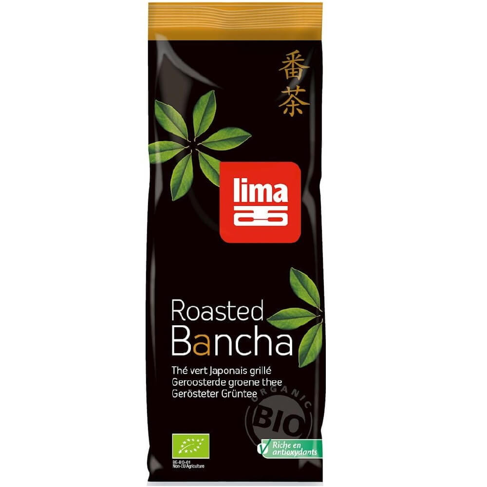 Grüner Tee, gerösteter Bancha, lose BIO 75 g - LIMA