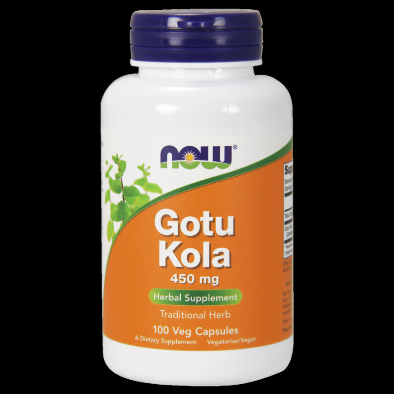 Gotu Kola 450 MG 100 Kapseln NOW FOODS