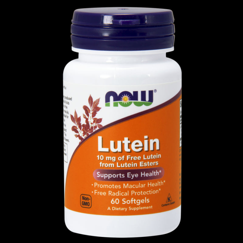 Lutein 10 MG 60 Kapseln NOW FOODS