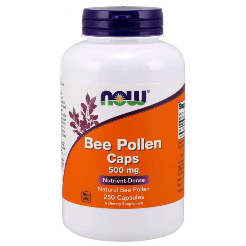 Bienenpollen Bienenpollen 500 MG 250 Kapseln NOW FOODS