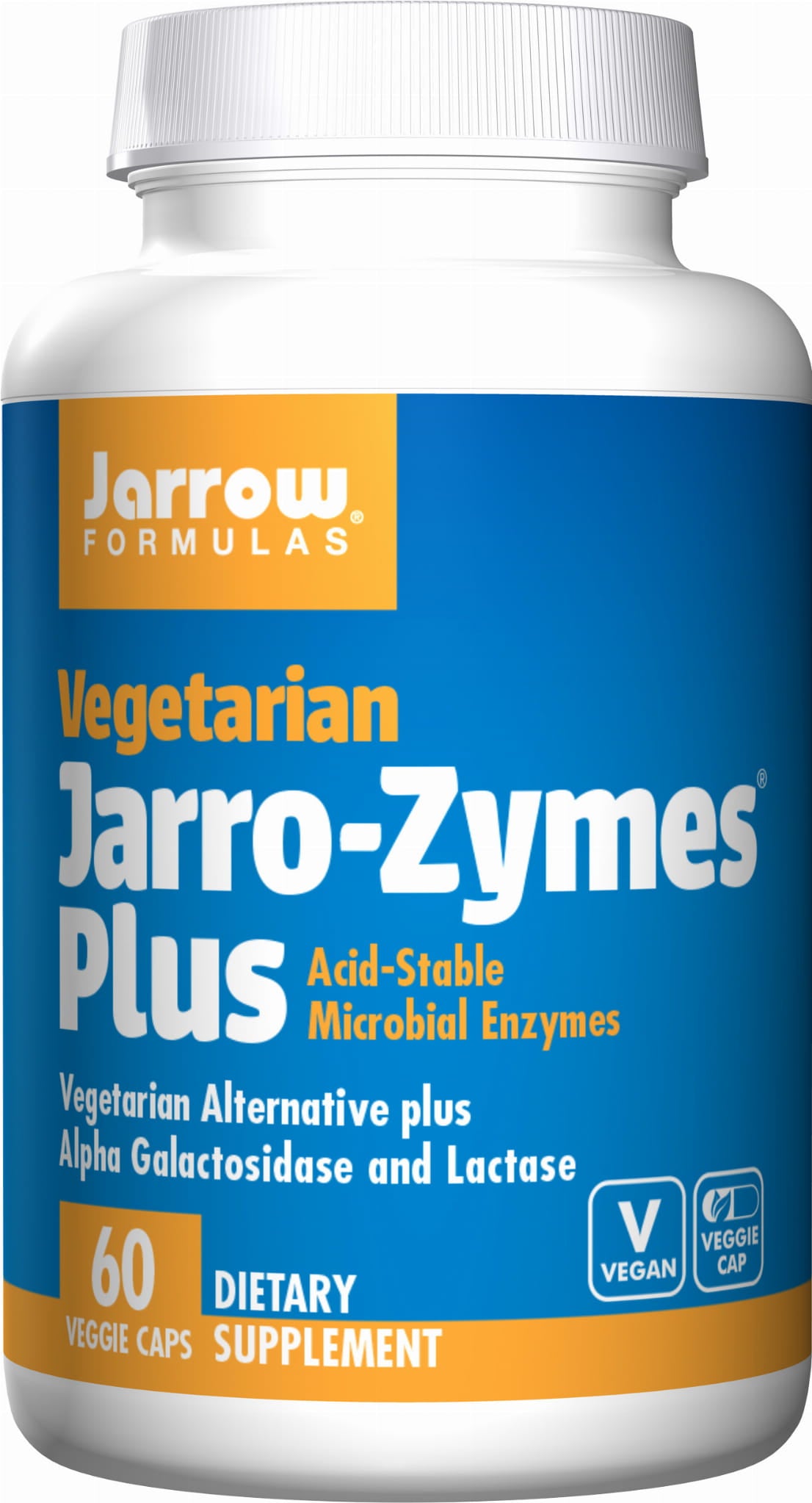 Jarrozymes plus Verdauungsenzyme 60 Kapseln JARROW FORMELS