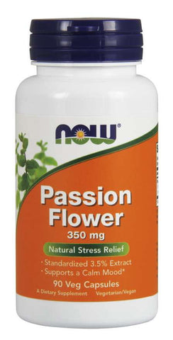 Passionsblume 350 MG Passionsblumenextrakt 90 Kapseln NOW FOODS