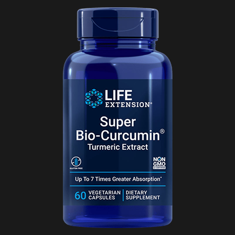 Super Biocurcumin Kurkuma-Extrakt 60 Kapseln LEBENSVERLÄNGERUNG