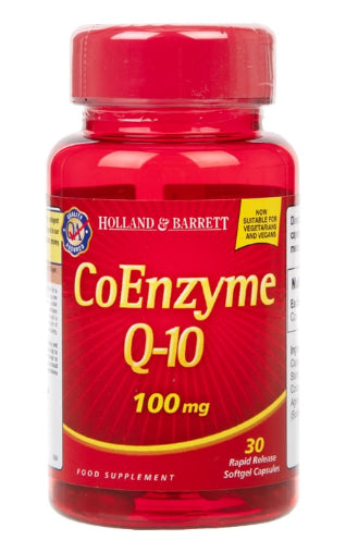 Coenzym Q10 100 MG 30 Kapseln HOLLAND & BARRETT