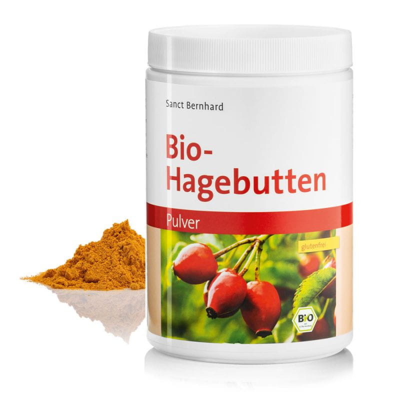 Bio-Hagebuttenpulver 500 g KRAUTERHAUS SANCT BERNHARD