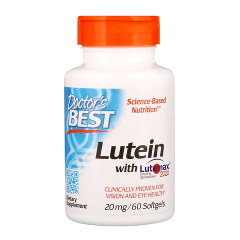 Lutein und Zeaxanthin Lutemax 60 Kapseln DOCTOR'S BEST