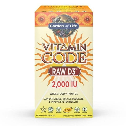 Vitamincode roh D3 120 Kapseln GARDEN OF LIFE