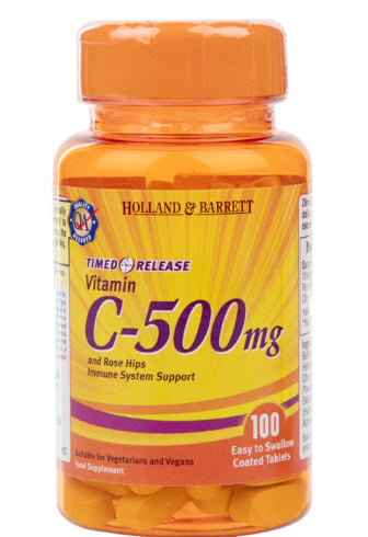 Vitamin C 500 MG 100 Tabletten HOLLAND & BARRETT