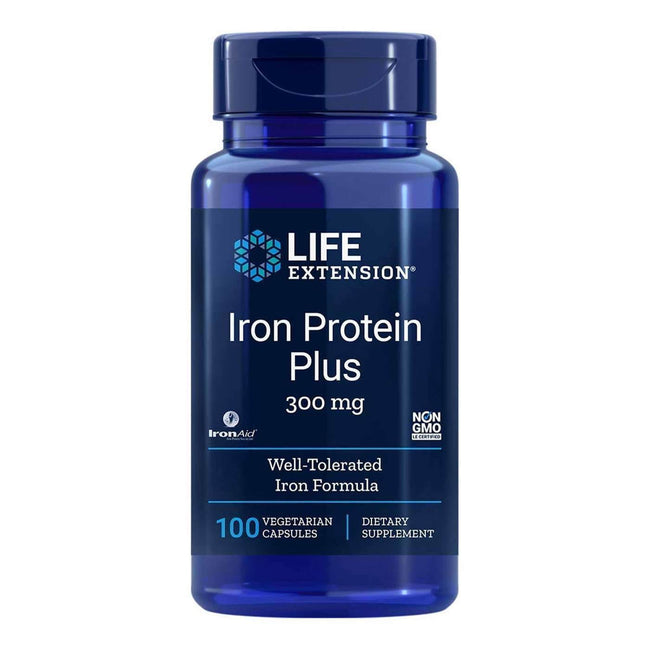 Eisenprotein plus 100 Kapseln LIFE EXTENSION Hover Image