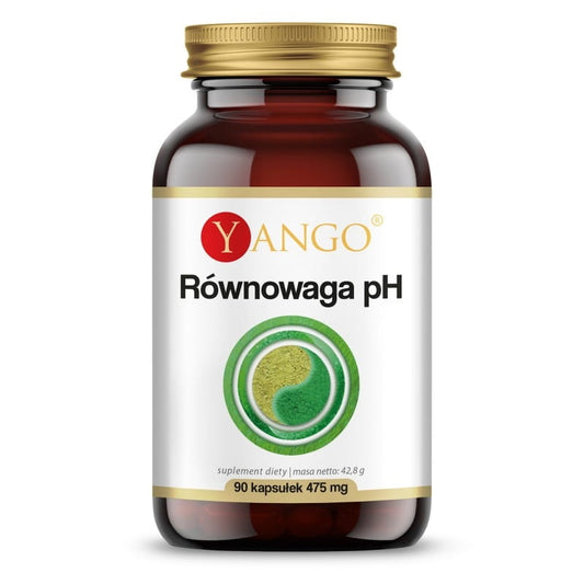 YANGO PH Balance™ 90 Kapseln, natürliche Ergänzung zur Unterstützung des Säure-Basen-Gleichgewichts, offene Kapsel mit Pulver
