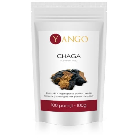 Chaga-Extrakt 40 % Polysaccharide 100 g YANGO