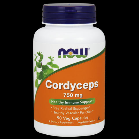 Cordyceps-Pilz 750 MG 90 Kapseln NOW FOODS