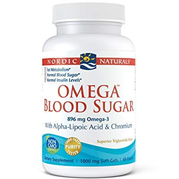 Omega Blutzucker 60 Kapseln NORDIC NATURALS