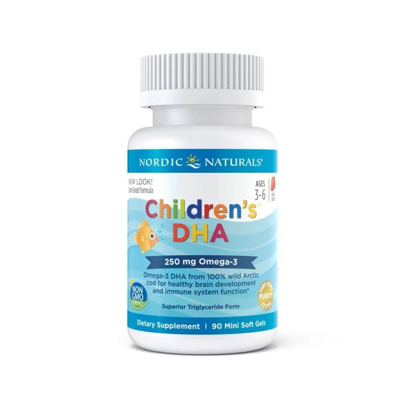 DHA für Kinder 250 MG 90 Kapseln NORDIC NATURALS