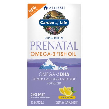 Prenatal OMEGA3 Fischöl 60 Kapseln GARDEN OF LIFE