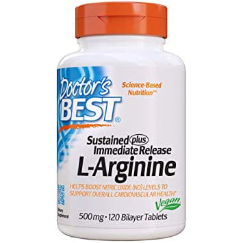 Larginina 500 MG 120 Tabletten DOCTOR'S BEST