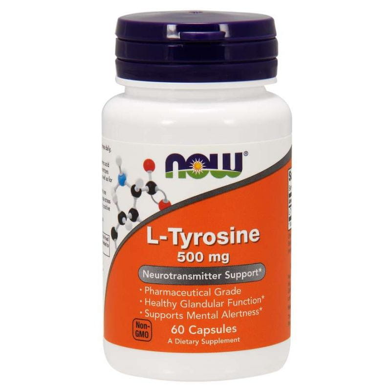 Ltyrosine 500 MG 60 Kapseln NOW FOODS