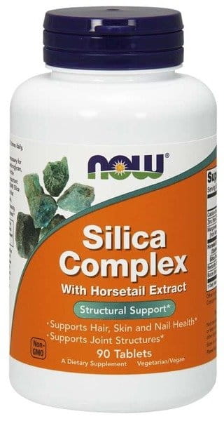 Silica-Komplex Haare Haut Nägel 90 Tabletten NOW FOODS