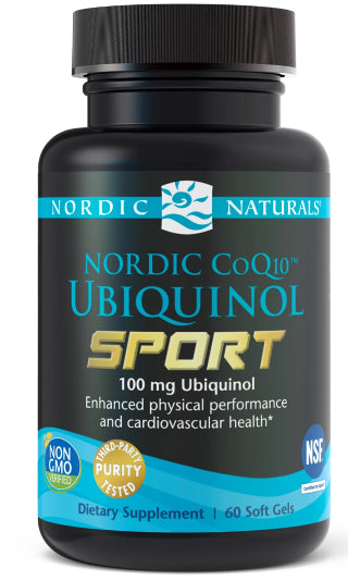 COQ10 Ubiquinol Sport 60 Kapseln NORDIC NATURALS