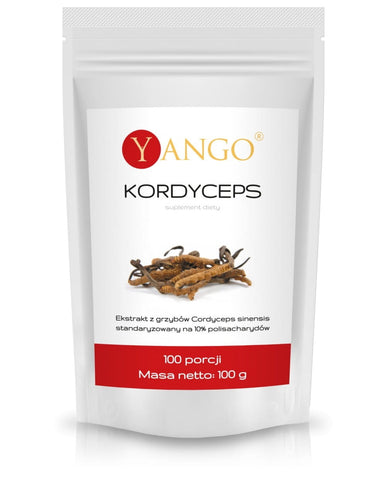 Cordyceps Cordyceps-Extrakt 10 % Polysaccharide 100 g YANGO