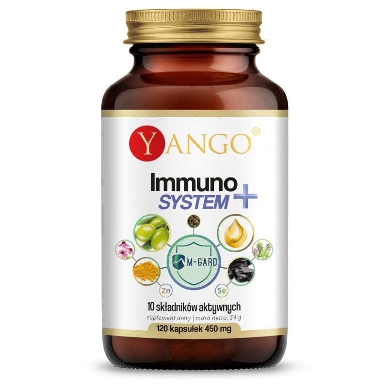 Immunsystem und 120 Yango-Kapseln