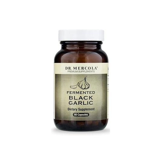 Fermentierter schwarzer Knoblauch 60 Kapseln DR. MERCOLA