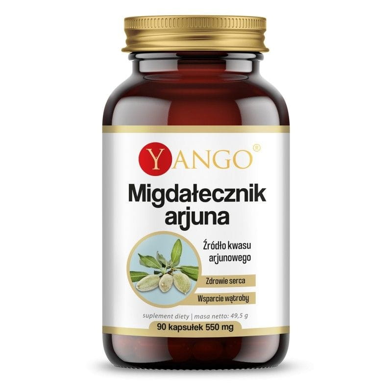 Arjuna-Mandeln 90 Kapseln YANGO मुख्य छवि