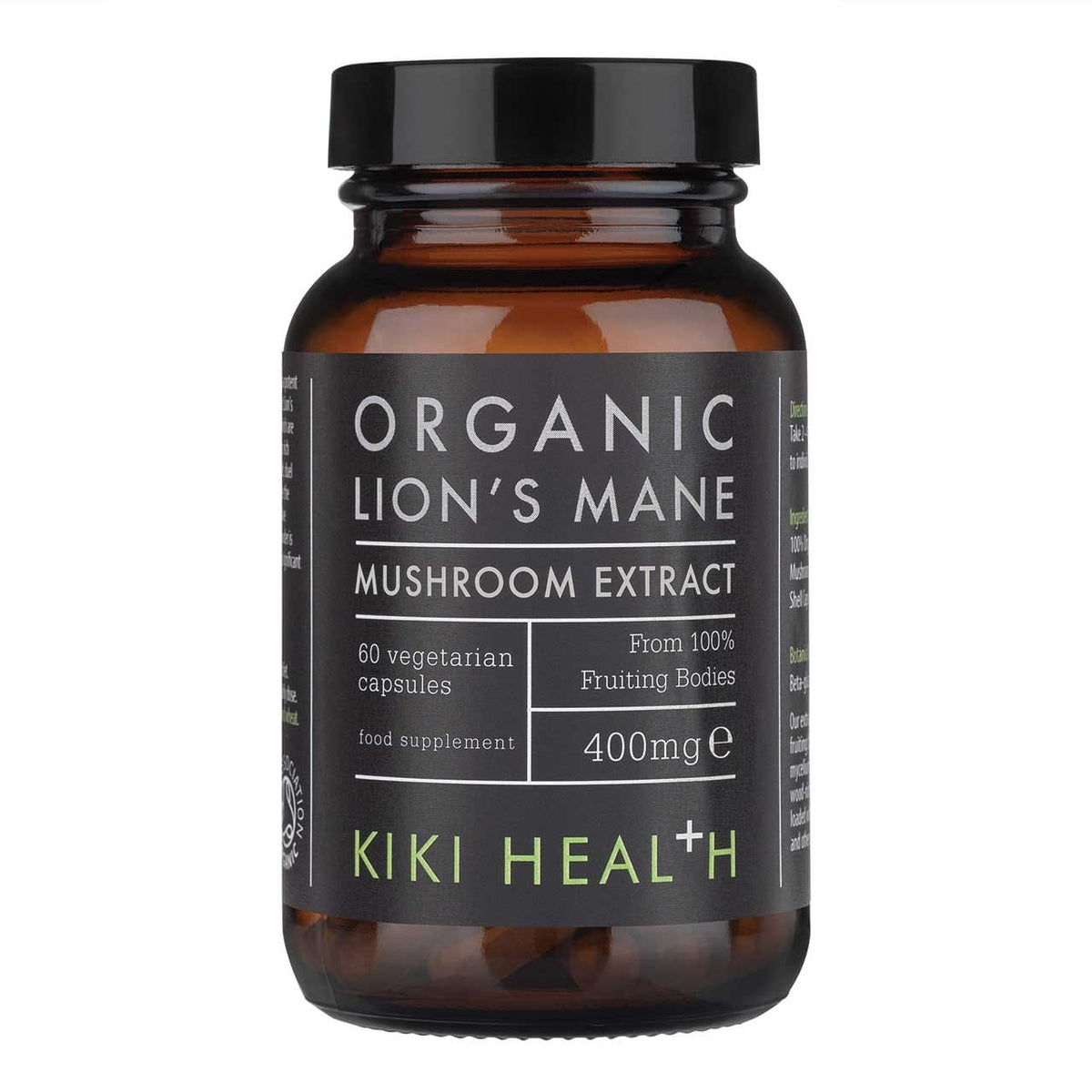 Löwenmähnenpilzextrakt 60 KIKI HEALTH Kapseln