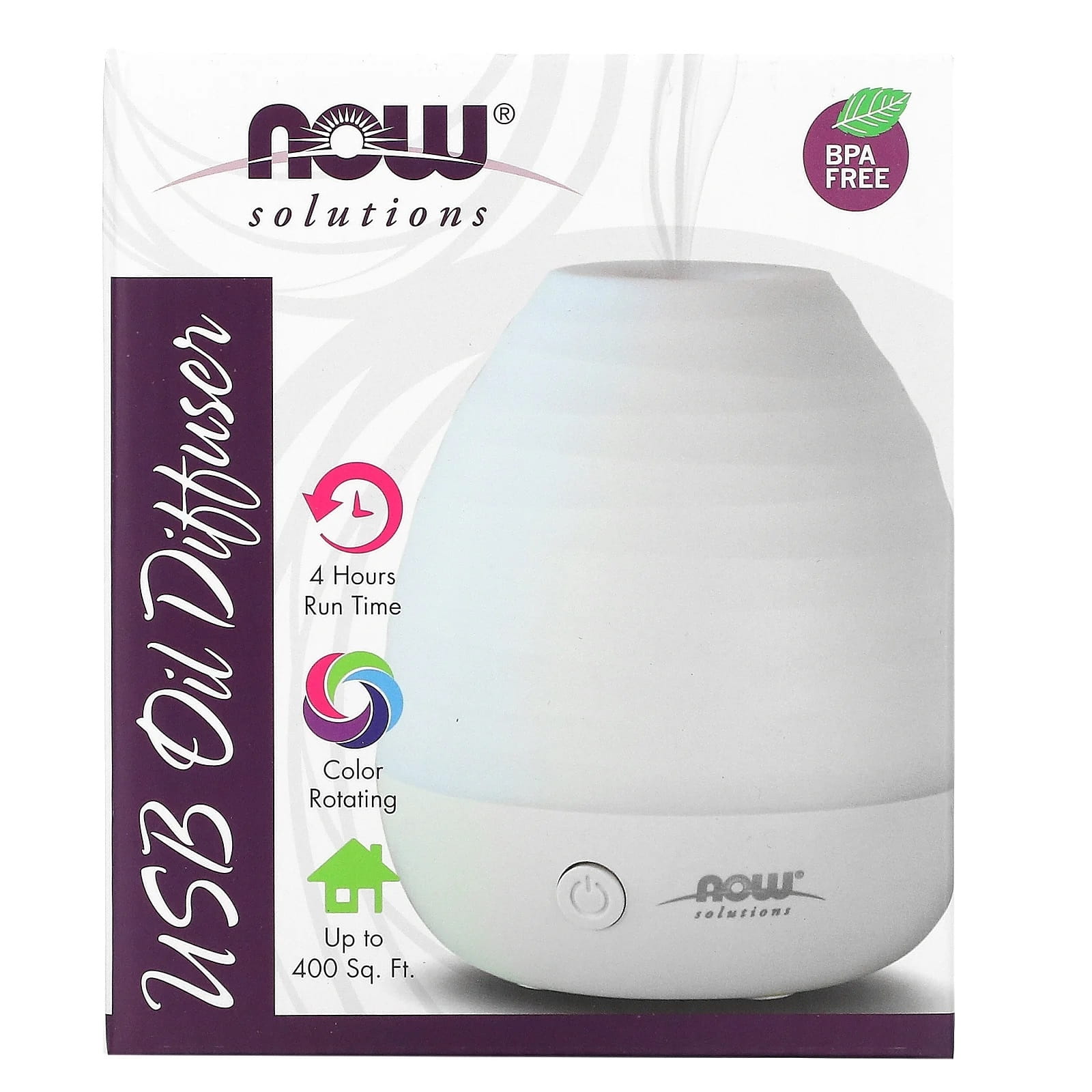 Ultraschall 5 W USB Diffusor für ätherische Öle in NOW FOODS