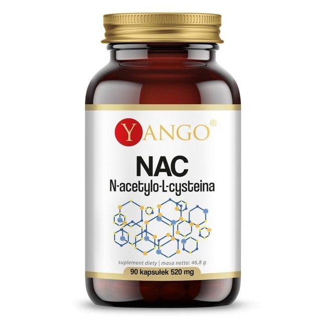 NAC - n - Acetyl - L - Cystein 90 Kapseln YANGO Hover Image