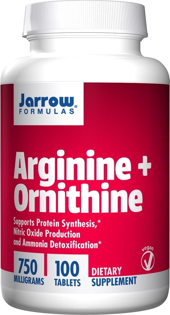 Arginin + Ornithin 100 Tabletten JARROW-FORMELN मुख्य छवि