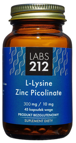 L - Lysin Zinkpicolinat Lysin und Zink 45 Kapseln LABS212