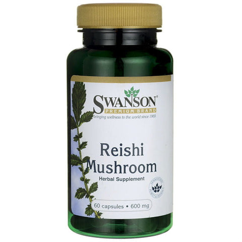 Reishi Pilz 600mg Japanischer Pilz 60 Kapseln von SWANSON