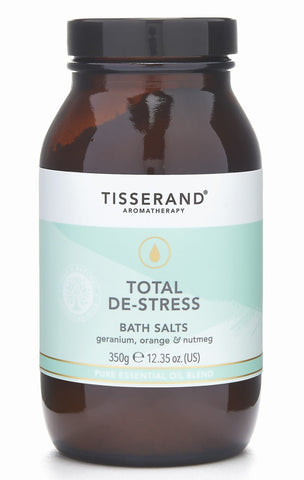 Badesalz mit Ölen Total De - Stress Badesalz 350 g TISSERAND