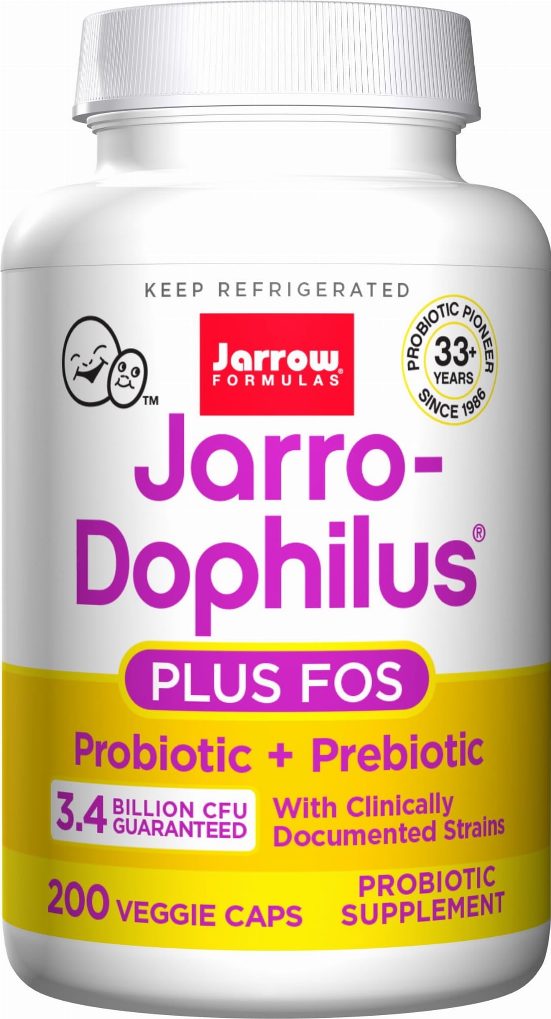 Jarro Probiotikum - Dophilus + Phos 200 Kapseln JARROW FORMELS