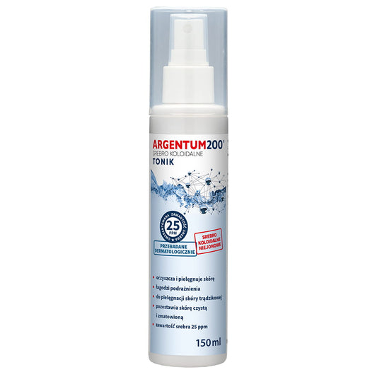Argentum200 Tonic 25 ppm kolloidales Silber 150 ml AURA HERBALS