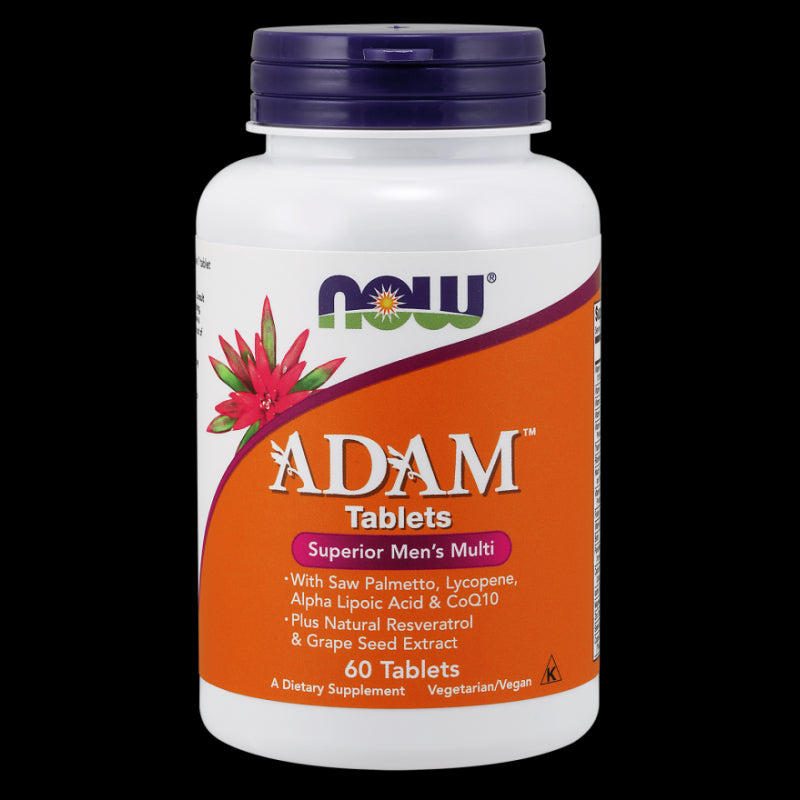 Multivitamin und Mineralstoffe für Männer adam 60 NOW FOODS Tabletten