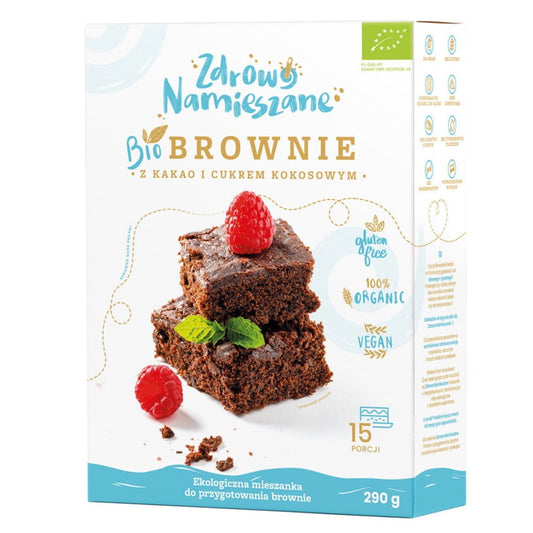Brownie mit Kakao und Kokoszucker BIO 290g GESUND GEMISCHT
