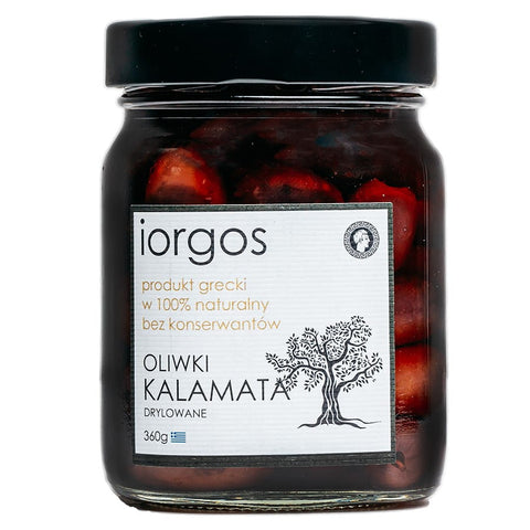 Kalamata Premium Oliven - entsteint 360g IORGOS