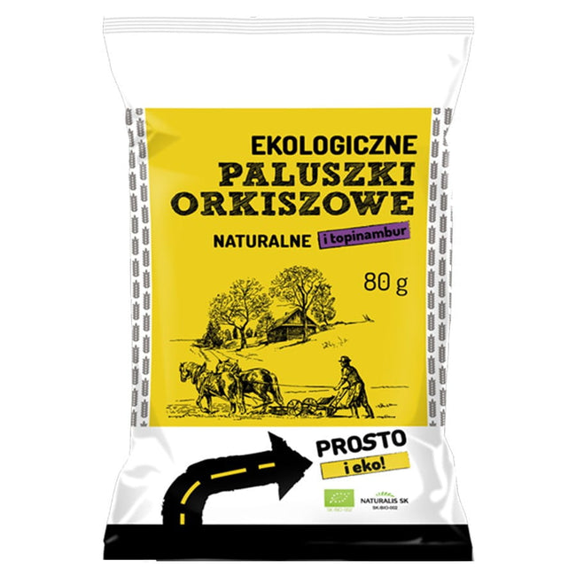 Bio Dinkel Sticks mit Topinambur pur 80g Hover Image