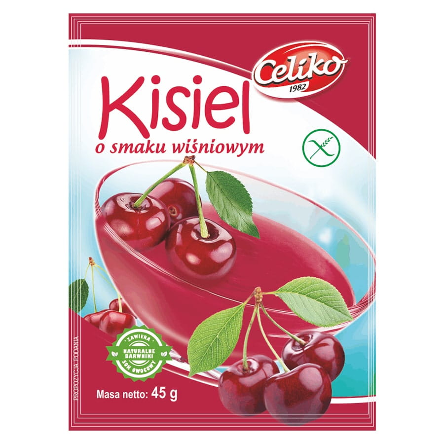 Kirschkuss ohne Gluten 45g CELIKO