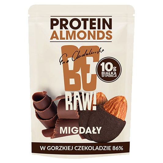 Dunkle Schokoladenmandeln 86% 45g BERAW