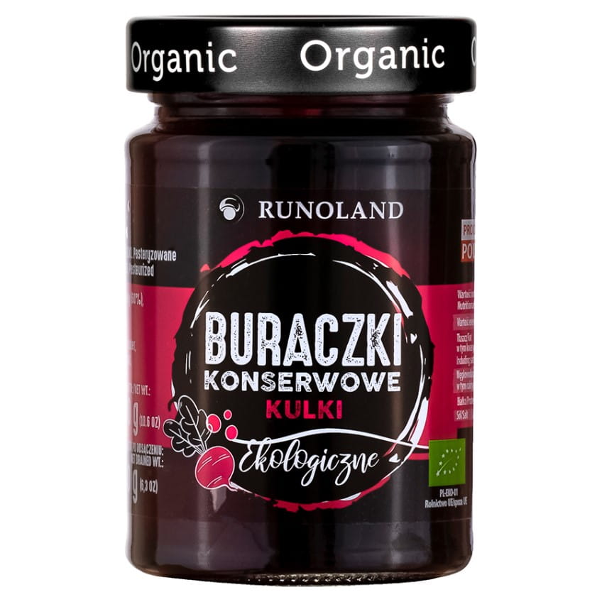 Dosen Rote Beete BIO 300g RUNOLAND