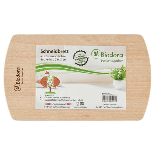 Holzschneidebrett 24 x 14 cm - DORA'S