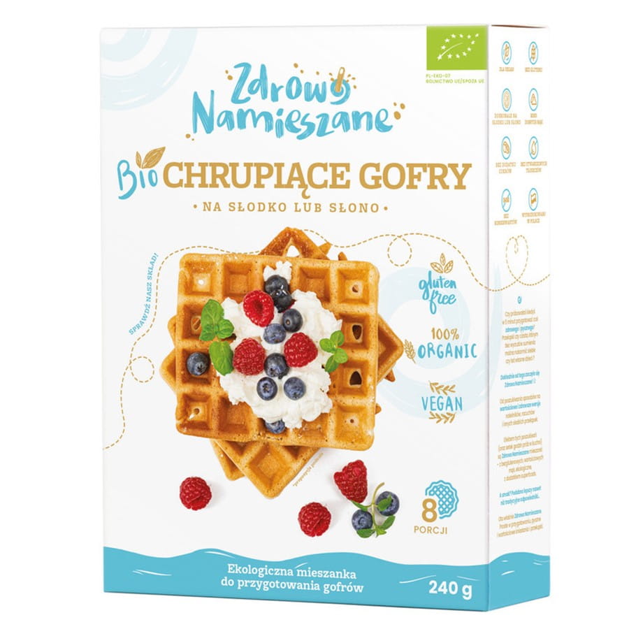 Knusprige Waffeln BIO 240g GESUND GEMISCHT