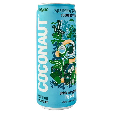 Kohlensäurehaltiges Wasser aus junger Kokosnuss 320ml COCONAUT