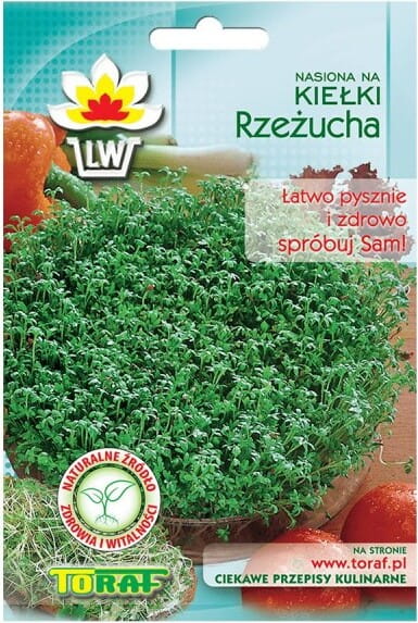 Bio-Samen für Sprossen - Kresse BIO 20g TORAF