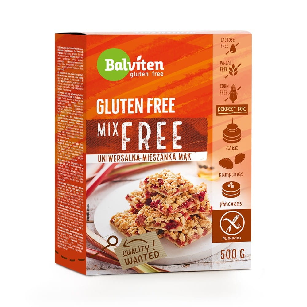 Universalmischung zum Backen glutenfrei 500 g BALVITEN